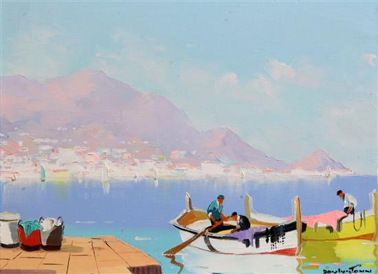 § Cecil Rochfort DOyly John (1906-1993) Monte Carlo, French Riviera 12 x 16in.